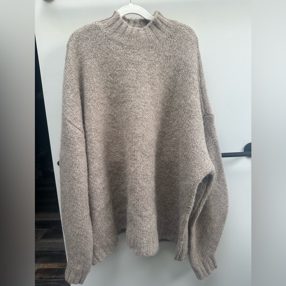 Pistola Taupe Turtleneck Sweater